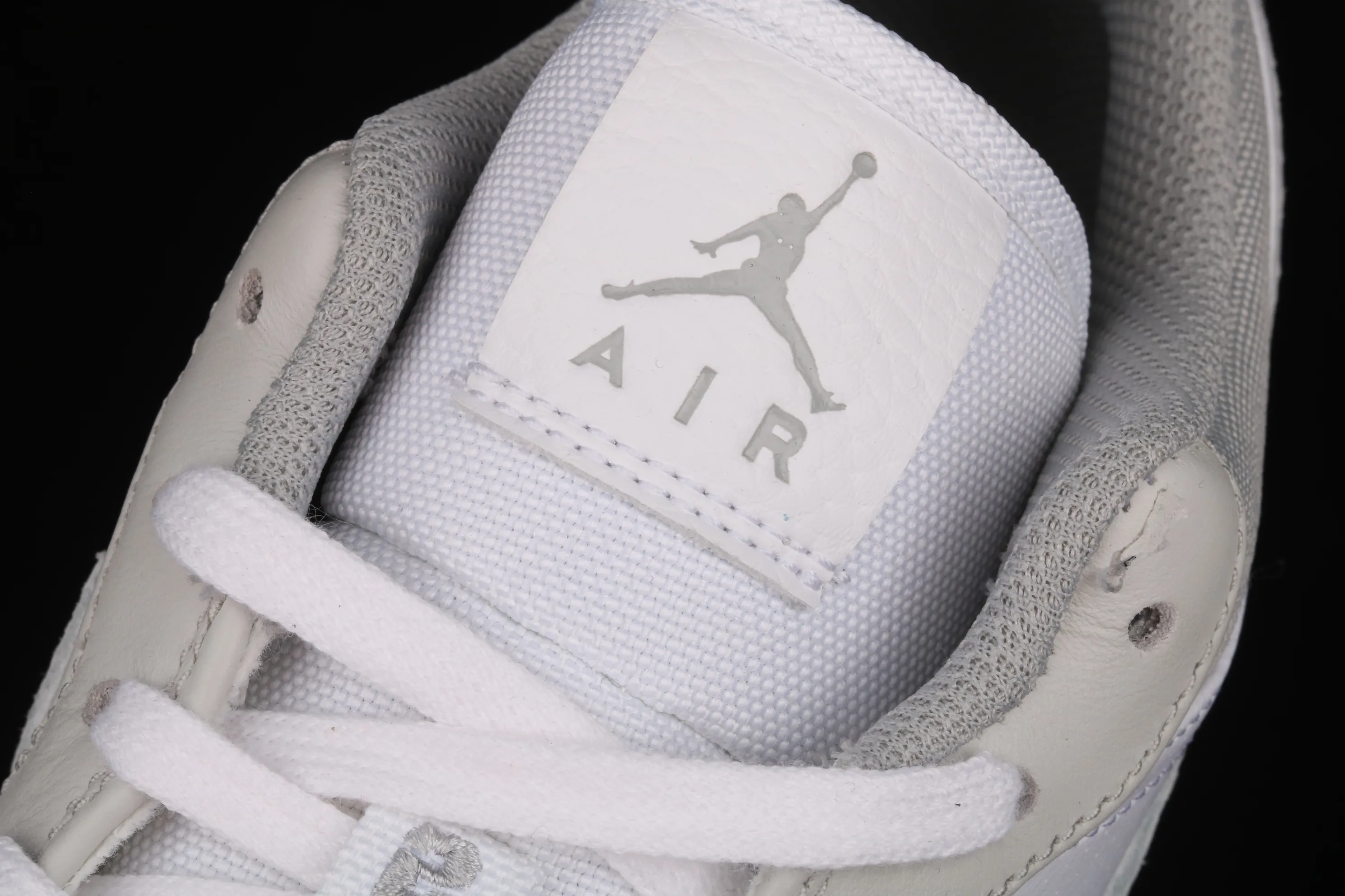 All categories Air Jordan Jordan series basketball shoes Air Jordan 1 Low G version pure original Air Jordan 1 Low Prm "Elephant Print" AJ1 Joe 1 low top white gray crackle pattern DH4269-100